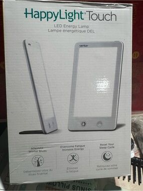 Verilux HappyLight Touch LED Energy Lamp - White